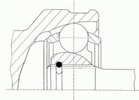 Gelenksatz, Antriebswelle