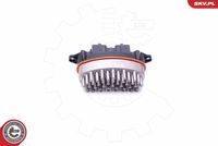 Resistor, interior blower