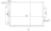 Condensator / Radiator aer conditionat MTR, Cod: 13054473