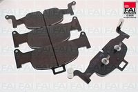 комплект спирачно феродо, дискови спирачки