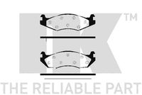 Bremsbelagsatz, Scheibenbremse