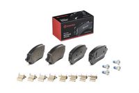 Bremsbelagsatz, Scheibenbremse