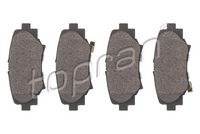 комплект спирачно феродо, дискови спирачки
