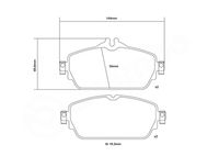 BREMBO High performance remblokkenset 3