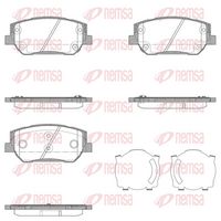 комплект спирачно феродо, дискови спирачки