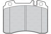 Bremsbelagsatz, Scheibenbremse