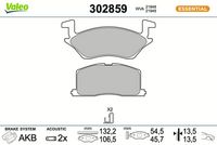 Bremsbelagsatz, Scheibenbremse