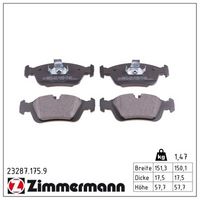 комплект спирачно феродо, дискови спирачки