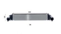 Thumbnail - Intercooler, inlaatluchtkoeler - CI624000P - MAHLE