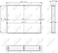 NRF Koelblok, radiateur 2