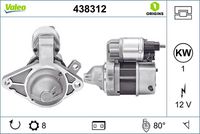 Starter VALEO, Cod: 438312