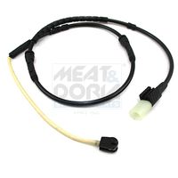 предупредителен контактен сензор, износване на накладките