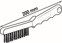 Drahtbürste, Bremssattelreinigung