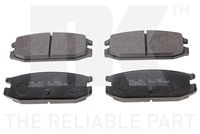 Bremsbelagsatz, Scheibenbremse