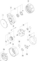 Thumbnail - Dynamo / alternator - MG1059 - MAHLE