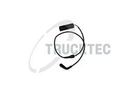 предупредителен контактен сензор, износване на накладките