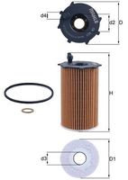 Thumbnail - Oliefilter - OX417D - KNECHT