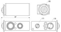 Thumbnail - Expansieventiel, airconditioning - AVE17000P - MAHLE