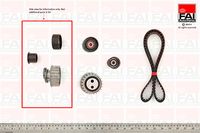 Set curea de distributie FAI AutoParts, Cod: TBK03