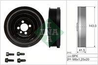 Belt Pulley Set, crankshaft