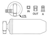 Thumbnail - Droger, airconditioning - AD161000S - MAHLE