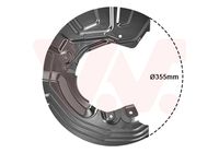 Spritzblech, Bremsscheibe