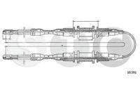 жило, ръчна спирачка