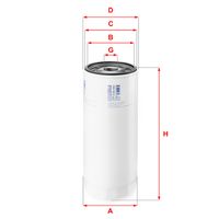Filtru ulei SOFIMA, Cod: S 0900 R