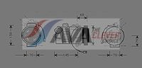 Компресор, климатизация AIAK011 AVA Clever Choice