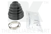 Faltenbalgsatz, Antriebswelle