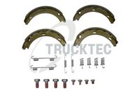 комплект спирачна челюст, ръчна спирачка