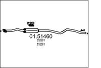 Mittelschalldämpfer