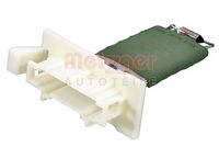 METZGER AUTOTEILE Weerstand, interieurventilator 1