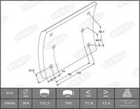 BERAL Remvoeringsset, trommelrem 1