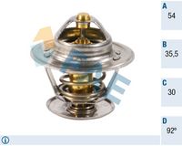 термостат, охладителна течност