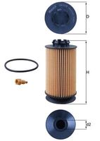 Thumbnail - Oliefilter - OX1175D - KNECHT