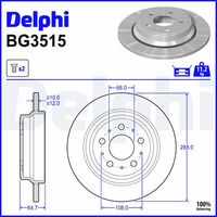 Disc frana DELPHI, Cod: BG3515