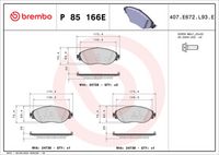 Bremsbelagsatz, Scheibenbremse