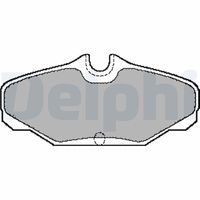 комплект спирачно феродо, дискови спирачки