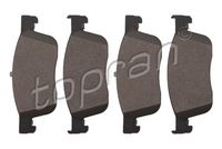 комплект спирачно феродо, дискови спирачки