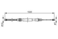 жило, ръчна спирачка