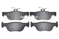 комплект спирачно феродо, дискови спирачки