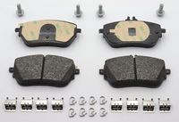 Bremsbelagsatz, Scheibenbremse