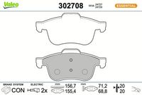 Bremsbelagsatz, Scheibenbremse
