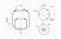 Federbalg, Luftfederung