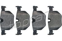 комплект спирачно феродо, дискови спирачки