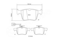 BREMBO High performance remblokkenset 3