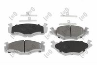 Set placute frana,frana disc ABAKUS, Cod: 231-01-145