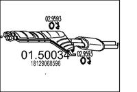 Mittelschalldämpfer