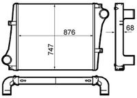 Thumbnail - Intercooler, inlaatluchtkoeler - CI399000P - MAHLE